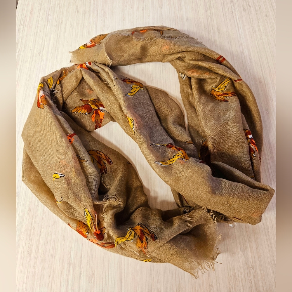 Forever 21 Brown Bird Scarf